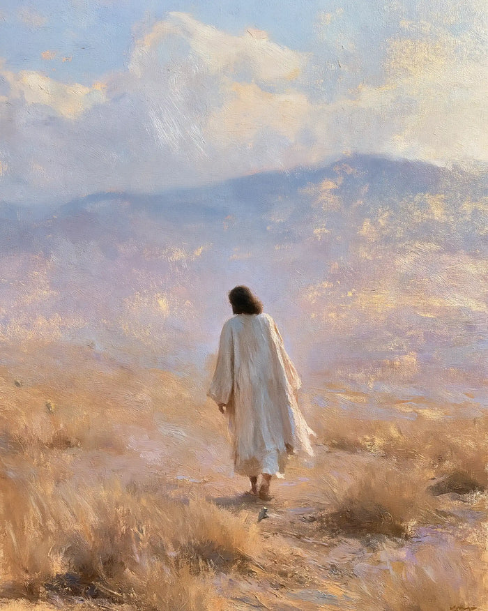 Jesus in the Desert - Impressionist · Portrait n° 24
