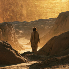 Jesus in the Desert — A Presence within the Amber Passage