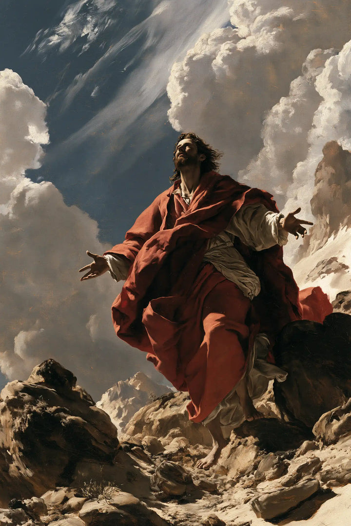 Jesus in the Desert - Theatrical Baroque · Portrait n° 31