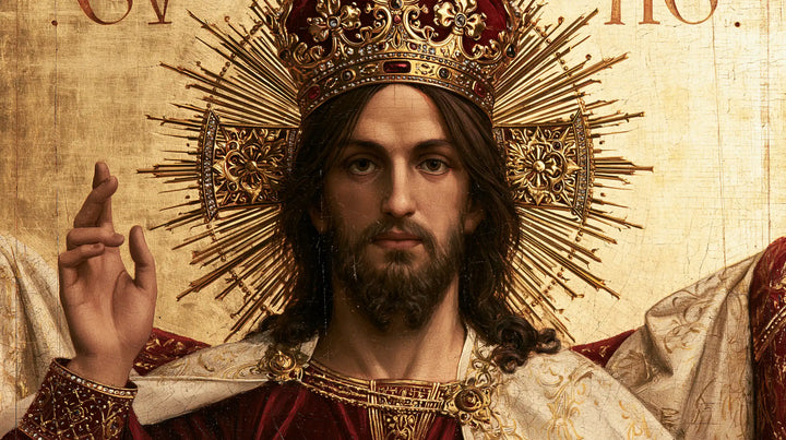 Jesus the King - Contemporary Byzantine · Landscape n° 11