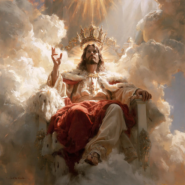 Jesus the King - Sacred Royal Majesty · Square n° 6