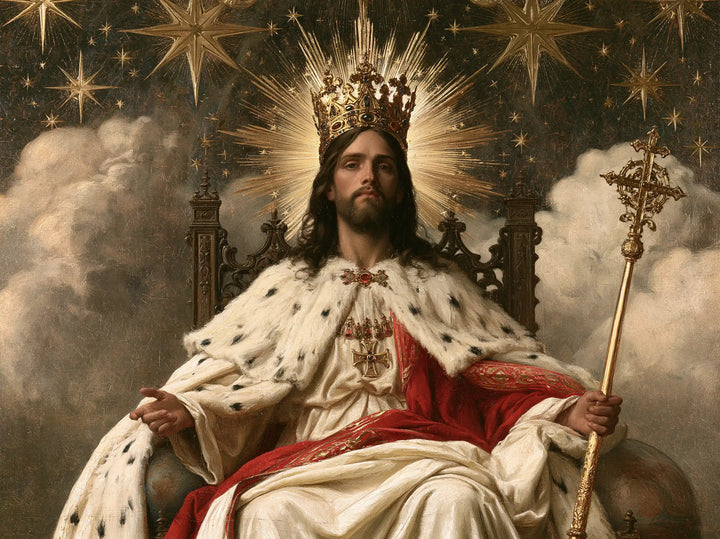 Jesus the King - Symbolist · Landscape n° 1