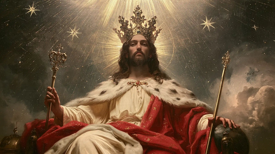 Jesus the King - Symbolist · Landscape n° 12