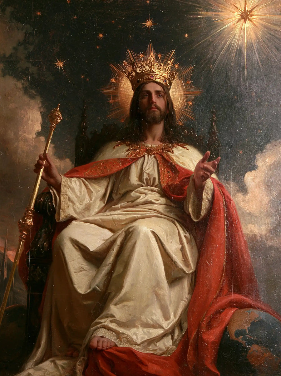 Jesus the King - Symbolist · Portrait n° 11