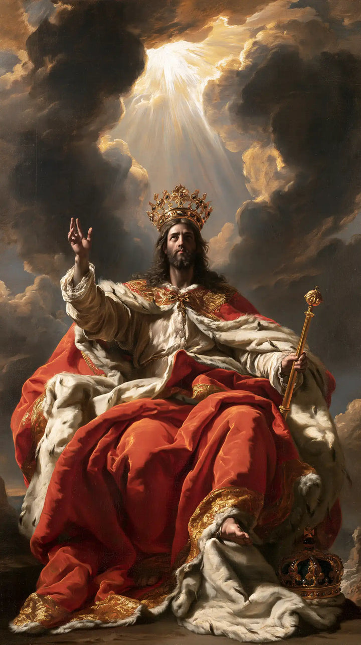 Jesus the King - Theatrical Baroque · Portrait n° 6