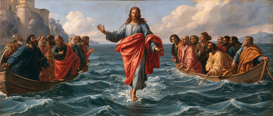 Jesus Walking on Water - Florentine Renaissance · Landscape n° 31