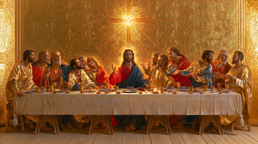 The Last Supper - Sacred Golden n° 14