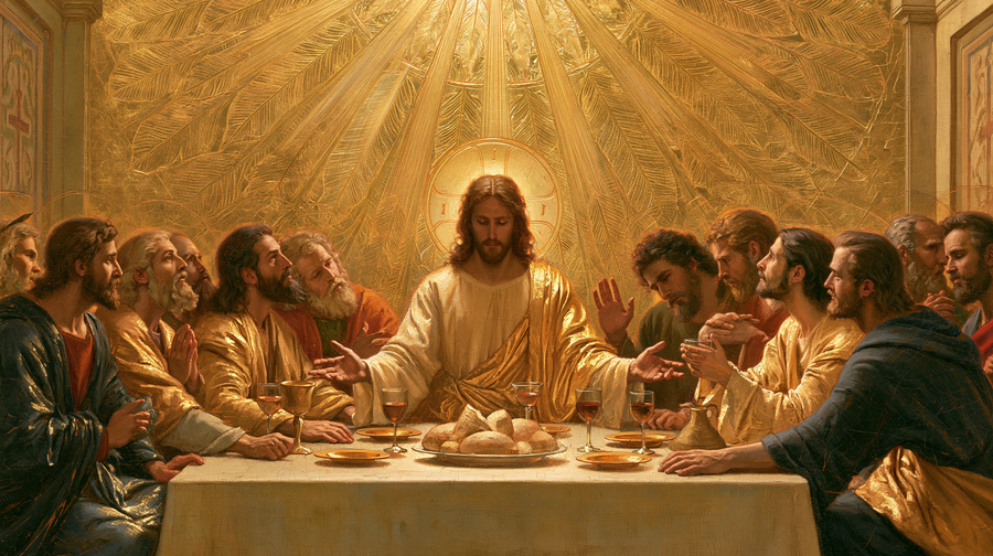 The Last Supper - Sacred Golden n° 16