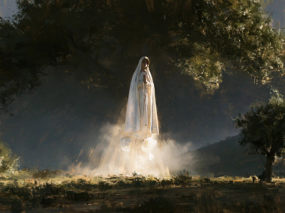 Our Lady of Fatima – Expressionist · Landscape no. 1
