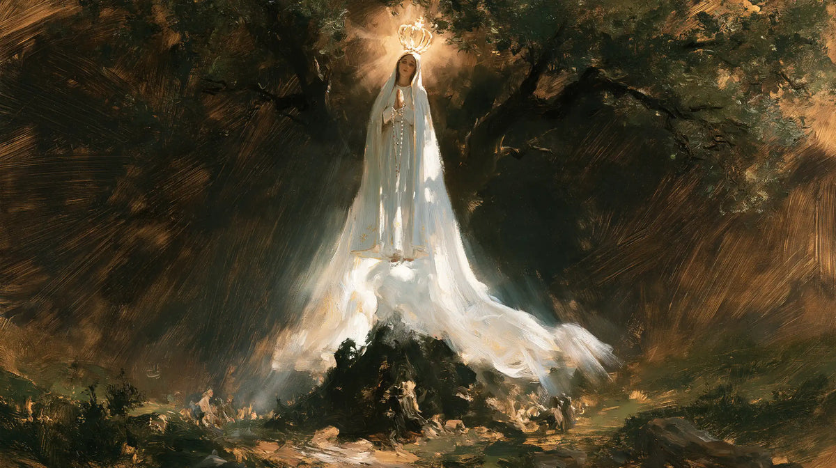 Our Lady of Fatima – Expressionist · Landscape no. 8