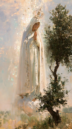 Our Lady of Fatima – Impressionist · Portrait no. 3