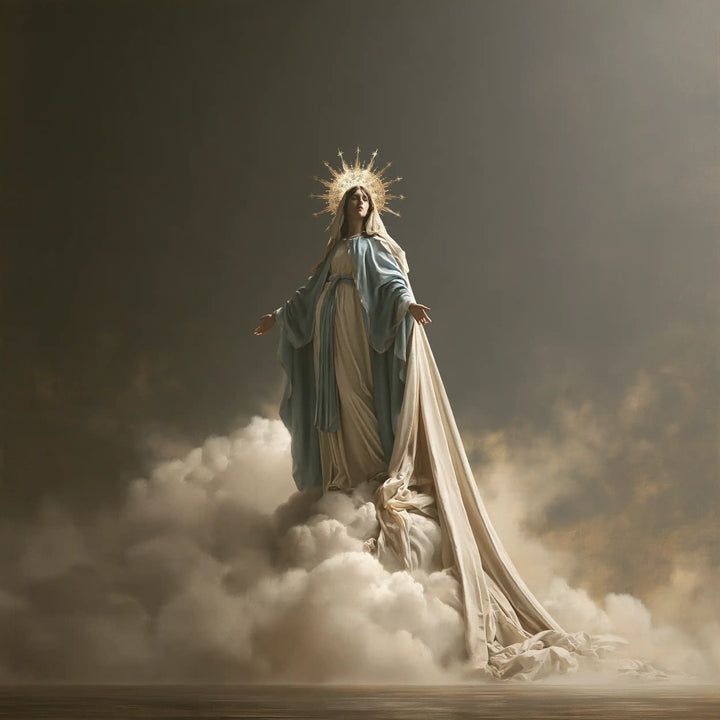 Mary Queen of Heaven - Contemporary Minimalism · Square n° 5