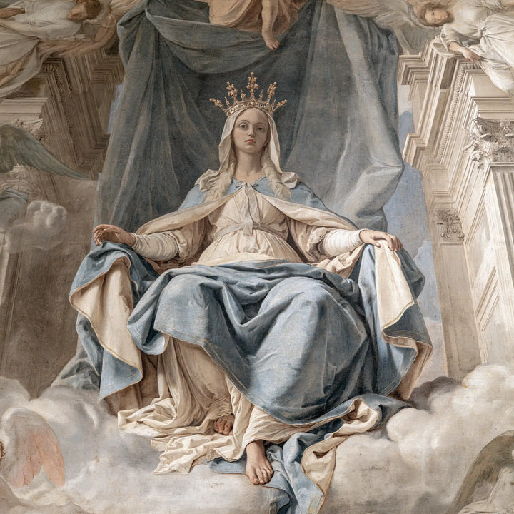 Mary Queen of Heaven - Florentine Renaissance · Square n° 8