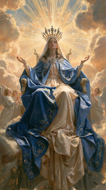 Mary Queen of Heaven - Heavenly Glory · Portrait n° 28