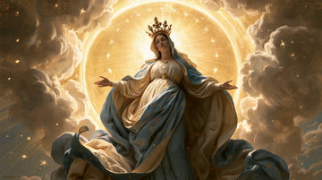 Mary Queen of Heaven - Mary before Heavenly Light · Landscape n° 5