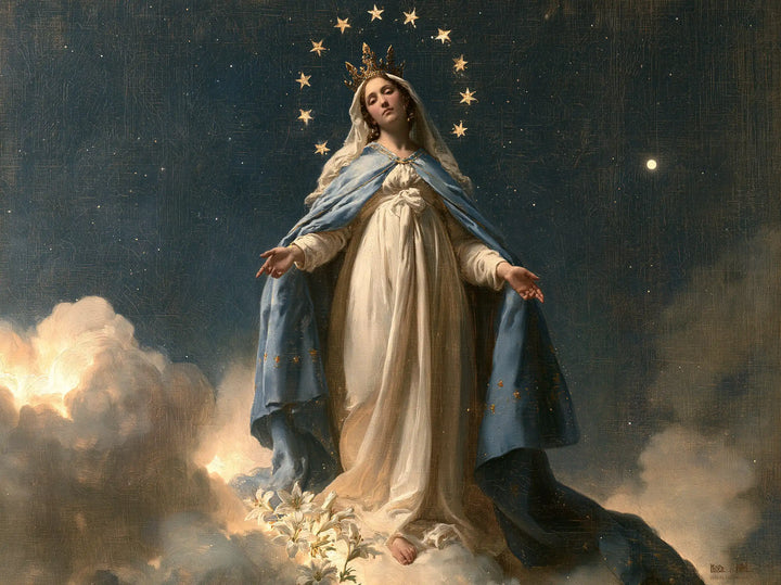 Mary Queen of Heaven - Symbolist · Landscape n° 9