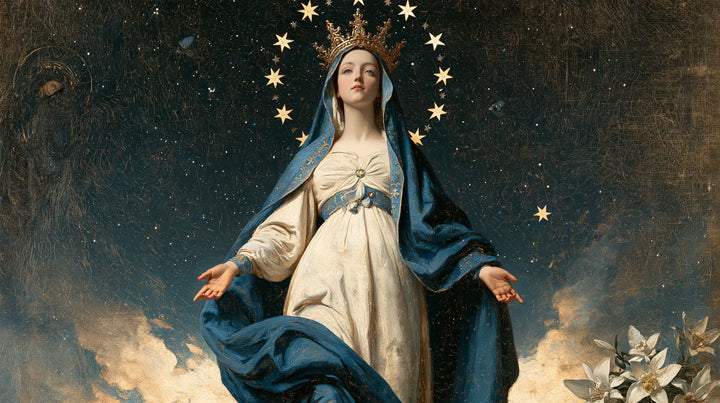 Mary Queen of Heaven - Symbolist · Landscape n° 11