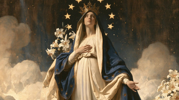Mary Queen of Heaven - Symbolist · Landscape n° 12