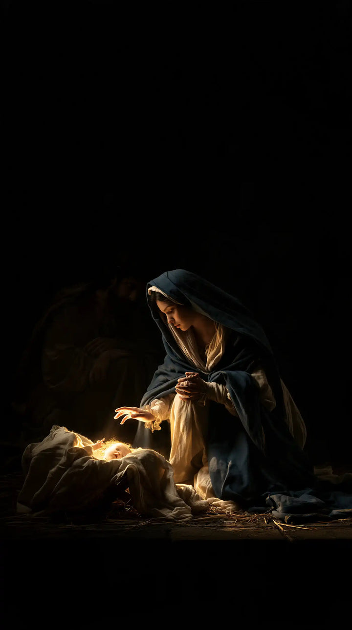 The Nativity — The Light Sheltered in Shadow
