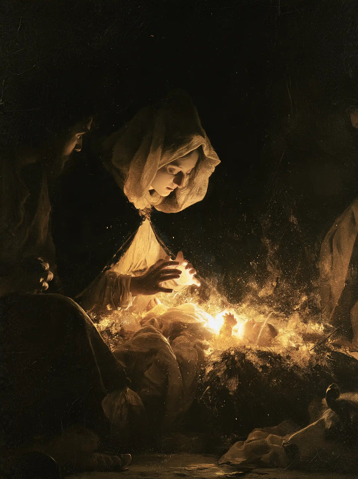 The Nativity — The Glow Within the Straw