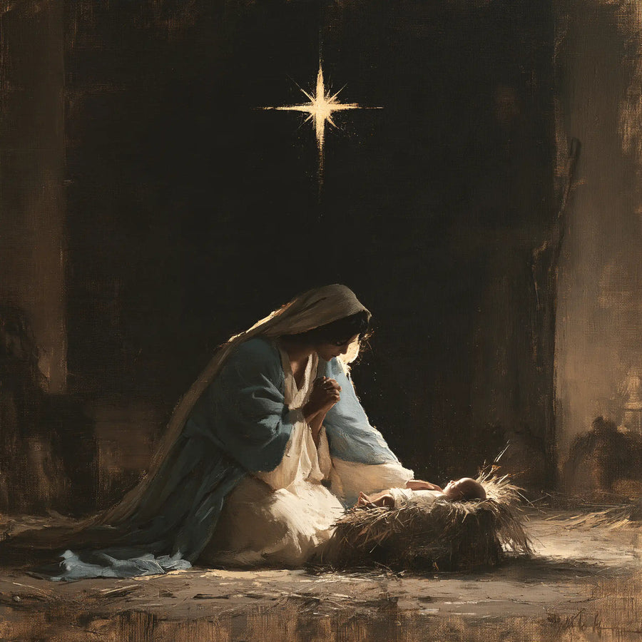 The Nativity - Contemporary Minimalism · Square n° 5