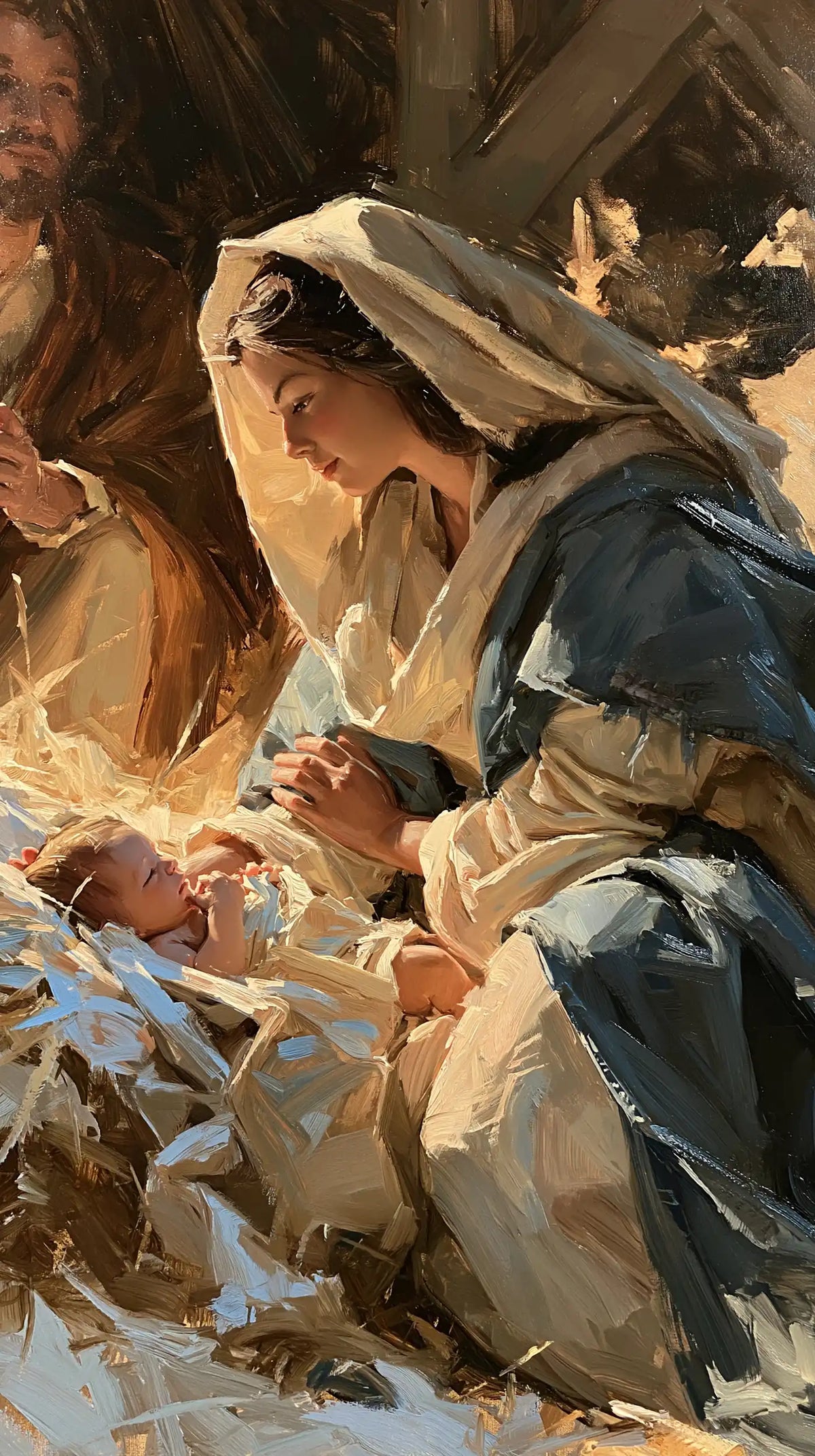 The Nativity — The Hand Upon the Heart Beside the Gold