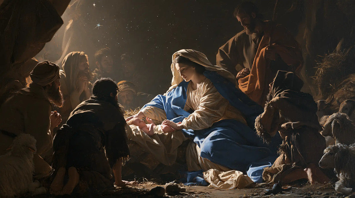 The Nativity - Mary and the Shepherds · Landscape n° 8