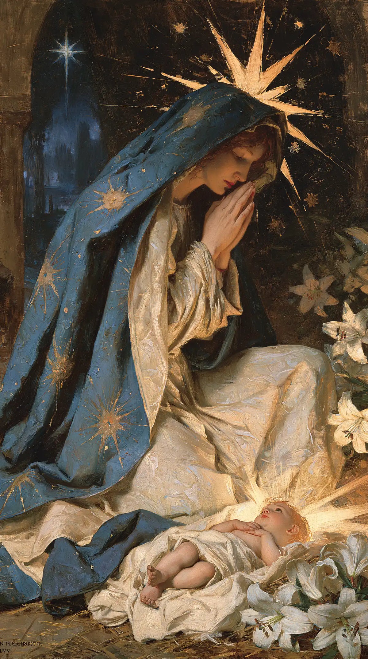 The Nativity - Symbolist · Portrait n° 8