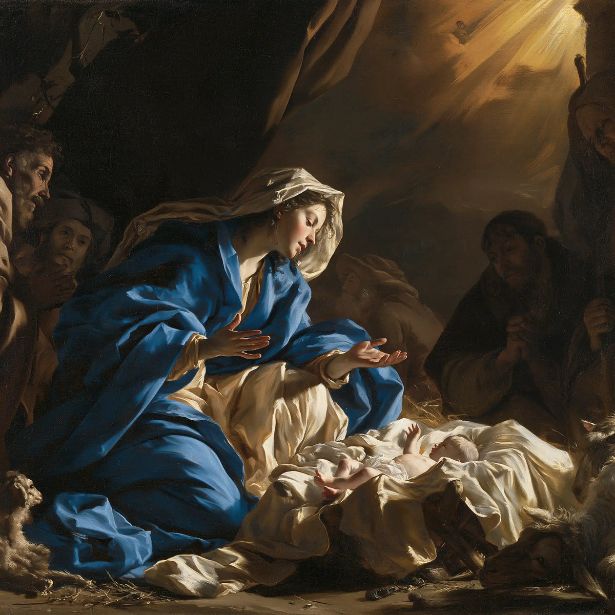The Nativity — Tenderness beneath the Slanting Ray