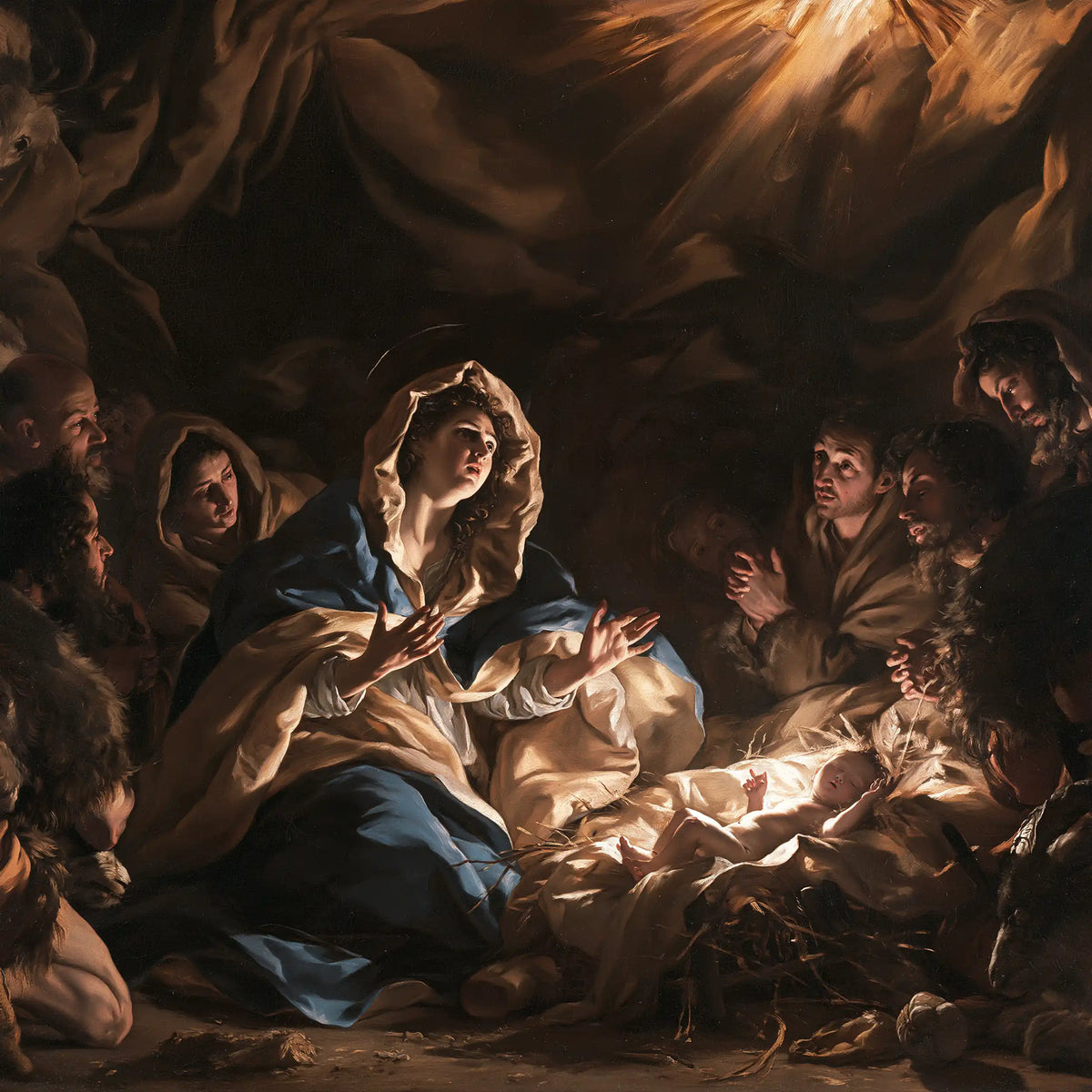 The Nativity — The Wordless Speech of Raised Hands