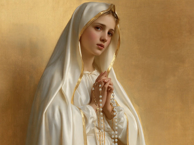 Our Lady of Fatima – Prayer in Warm Sacred Light