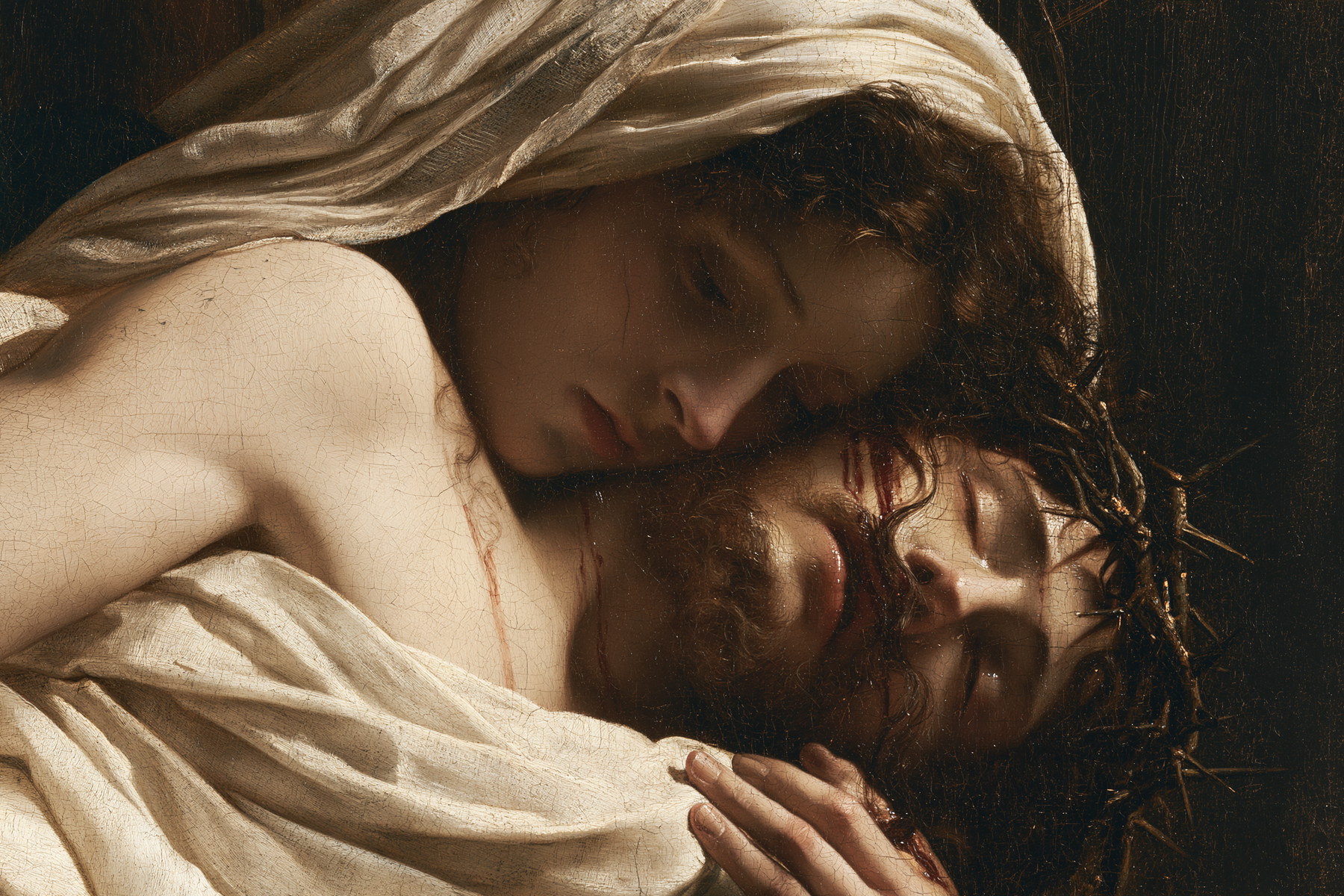 La Pietà - Psychological close-up view · Landscape n° 4