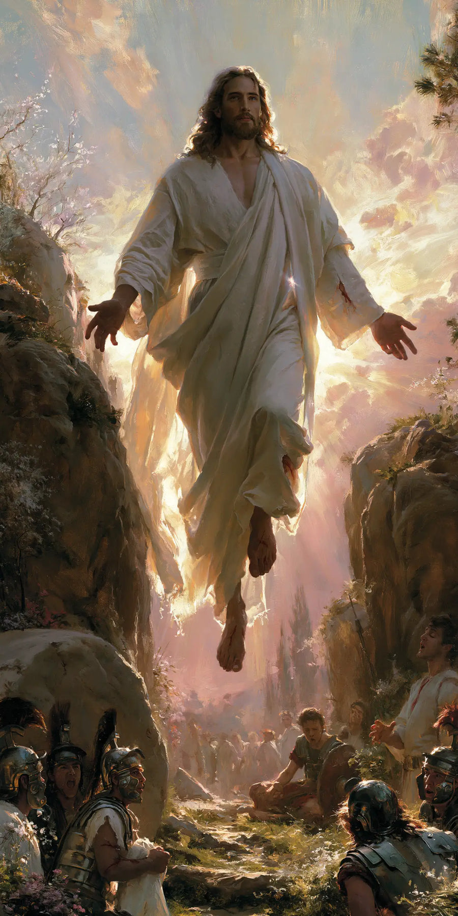 The Resurrection of Jesus Christ - Divine Light · Portrait n° 2