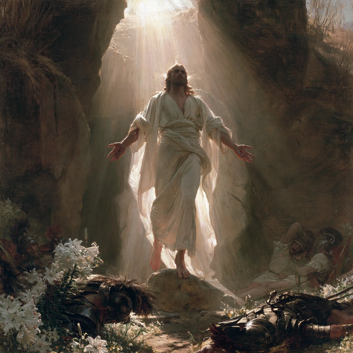 The Resurrection of Jesus Christ — The Face Offered to the Bright Vault