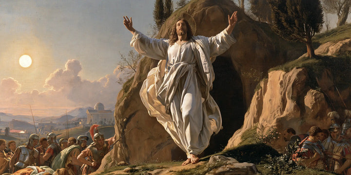 The Resurrection of Jesus Christ — The Round Sun beside the Open Tomb