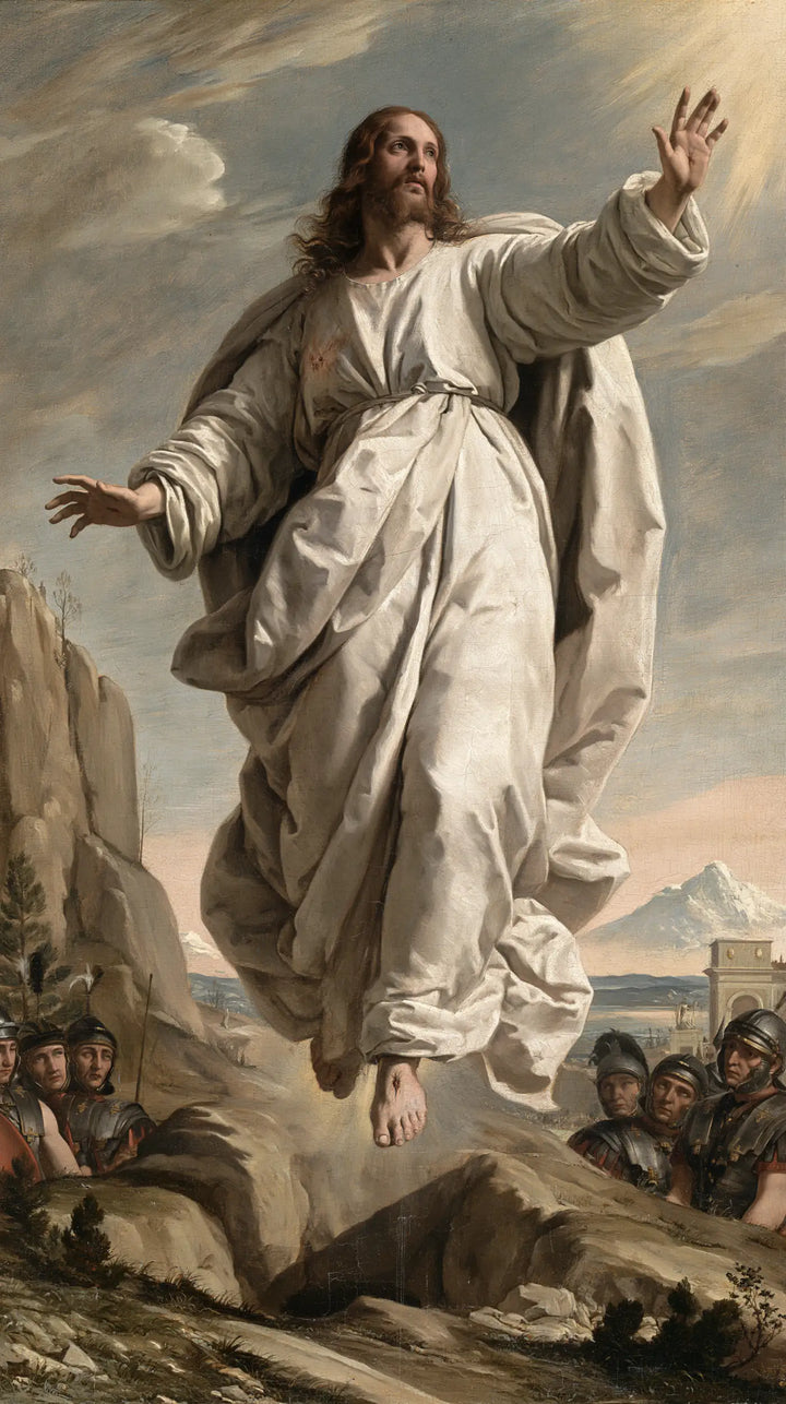 The Resurrection of Jesus Christ — The Palm toward the Gray Clouds