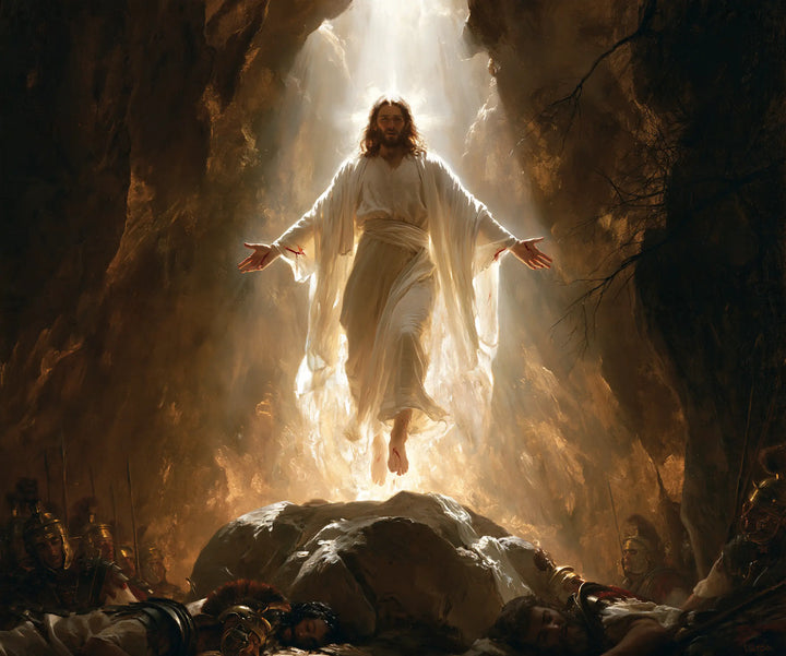 The Resurrection of Jesus Christ — The White Opening above the Tomb