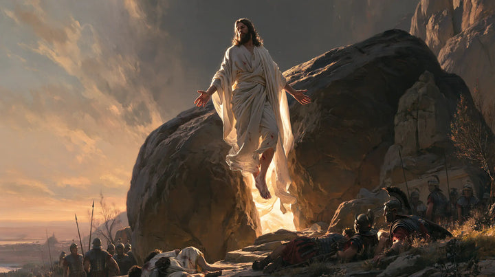 The Resurrection of Jesus Christ — The Presence before the Vast Stone