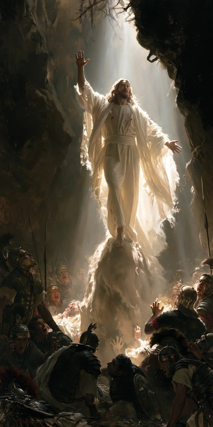 The Resurrection of Jesus Christ — Ascent within the Well of Light