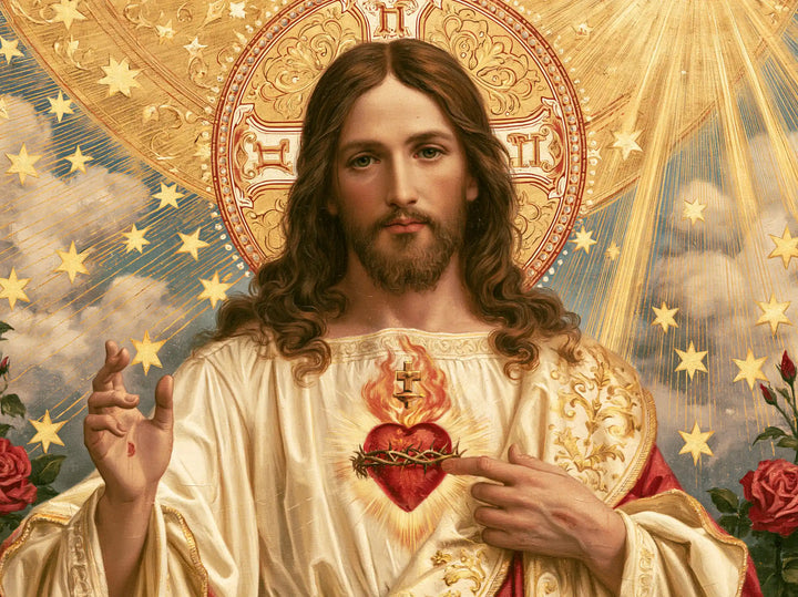 Sacred Heart of Jesus – Symbolist · Landscape no. 6