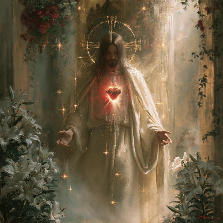 The Sacred Heart of Jesus — The Flowering Threshold of Eternity