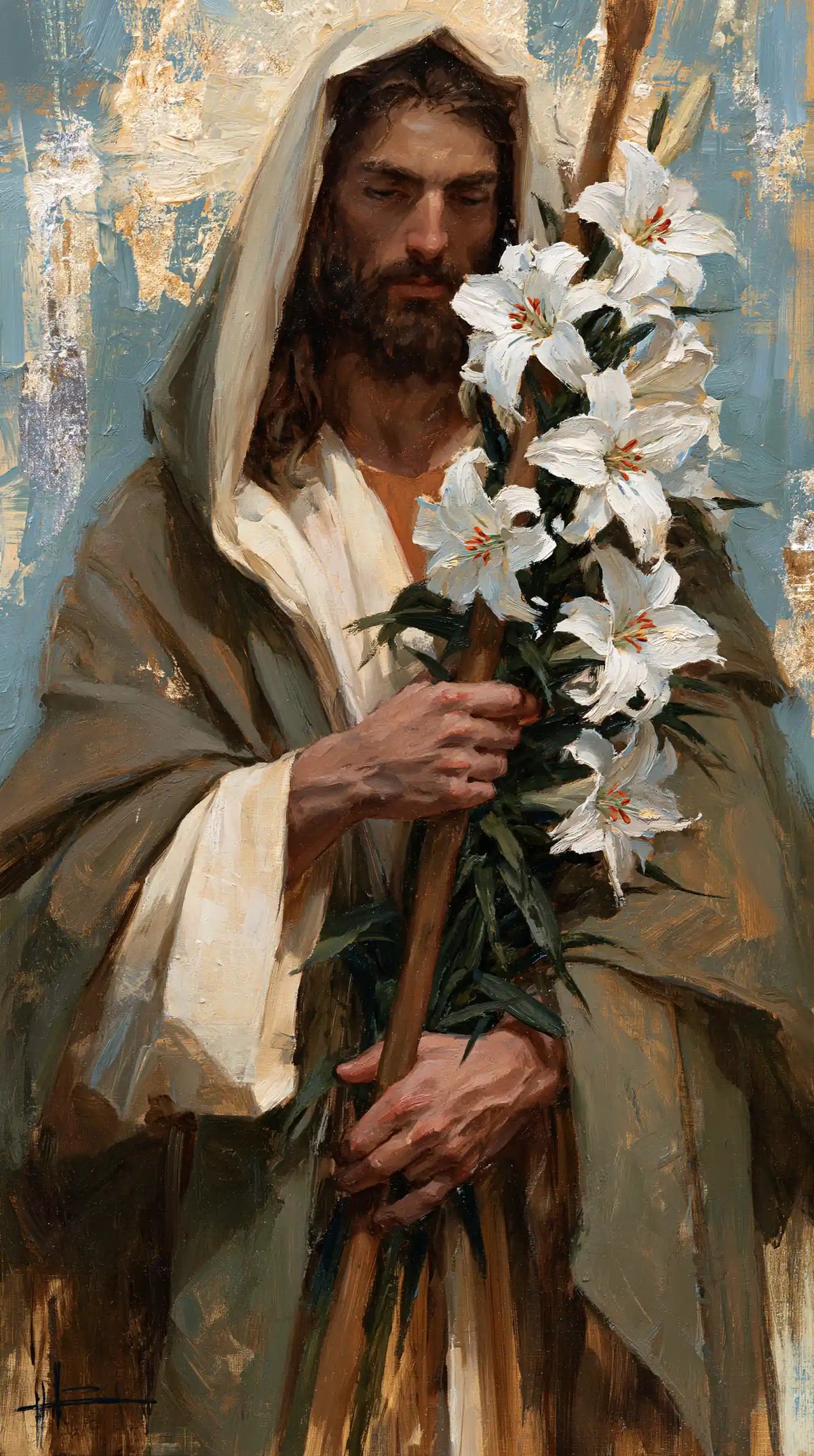 Saint Joseph – Impressionist · Portrait no. 4