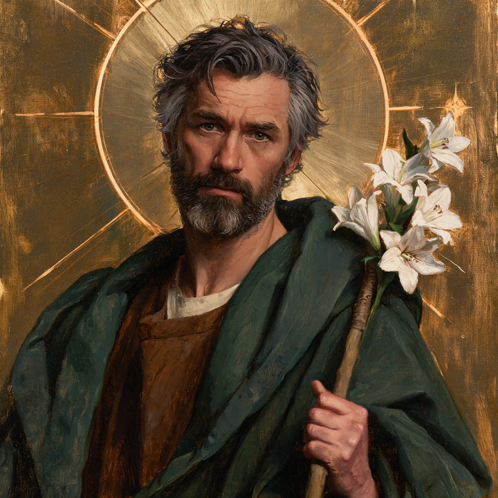 Saint Joseph – Sacred Gold · Square no. 3