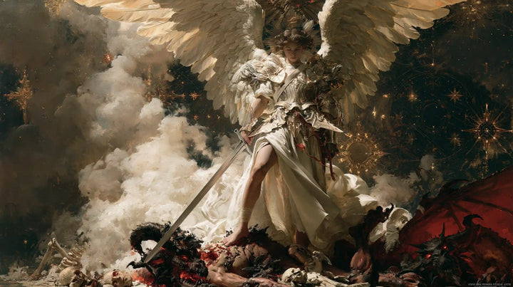 Saint Michael the Archangel – Symbolist · Landscape no. 15
