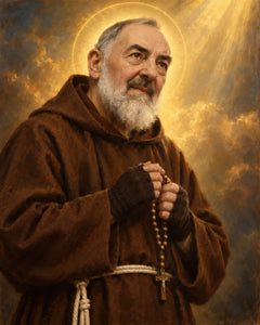Padre Pio – Sacred Gold · Portrait no. 3