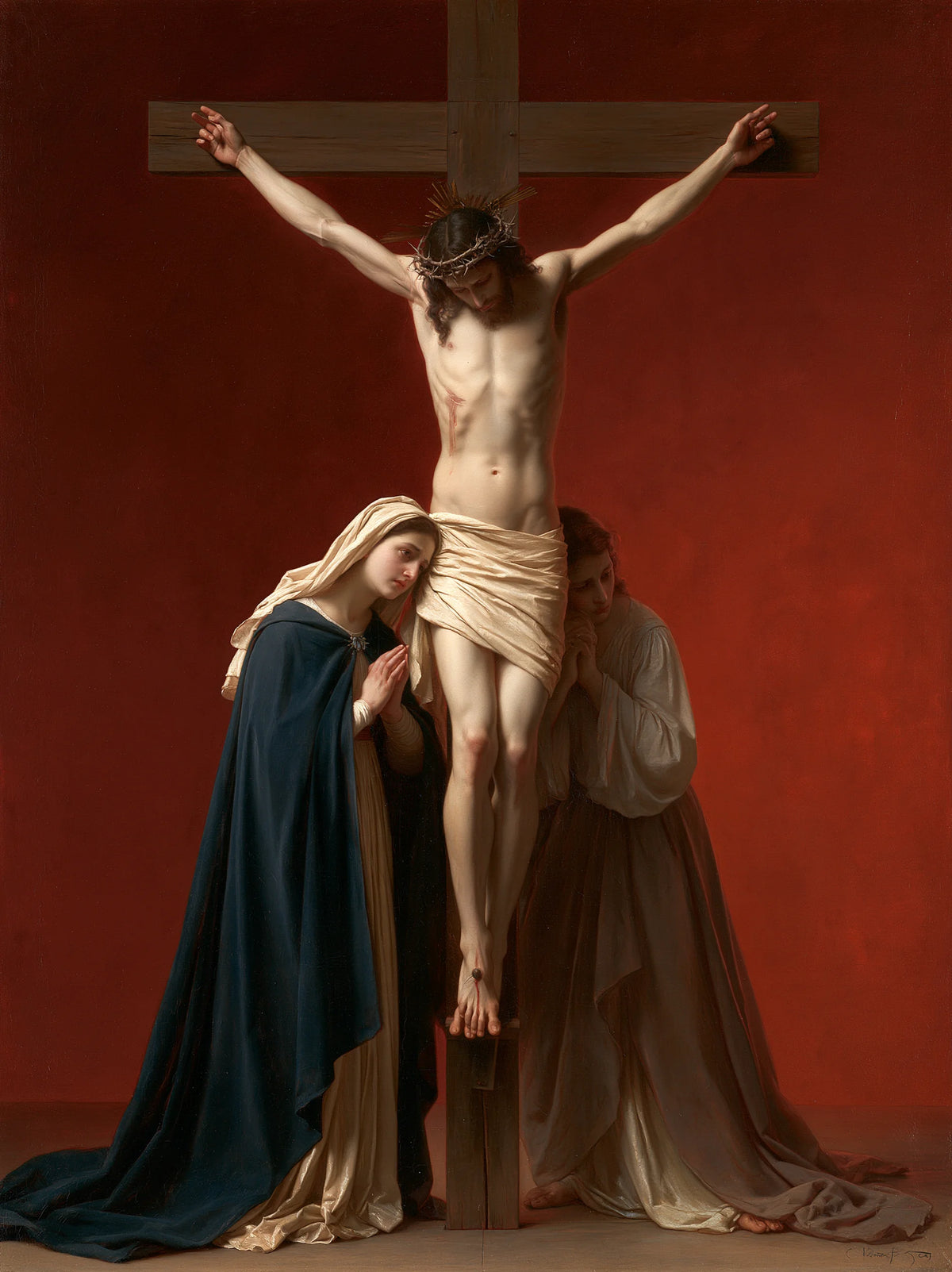 The Crucifixion – Scarlet Meditation on the Passion