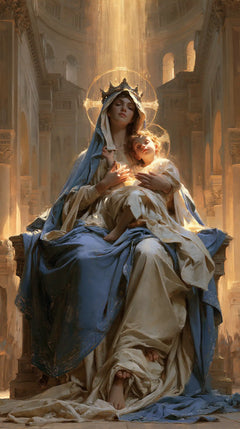 The Virgin and Child — The Vigil Beside the High Windows