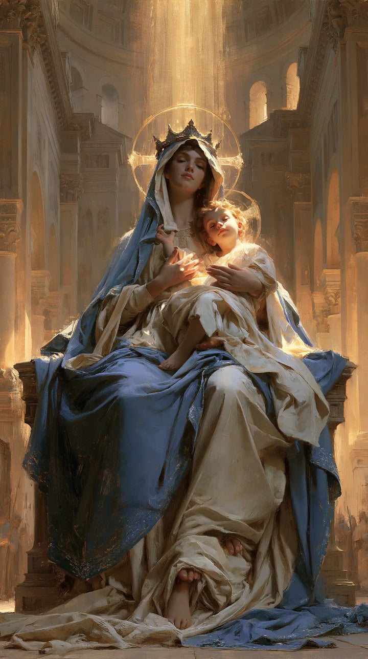 The Virgin and Child — The Vigil Beside the High Windows